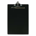 Saunders Aluminum Clipboard, 1 in. Clip Capacity, Holds 8.5 x 11 Sheets, Black 23517